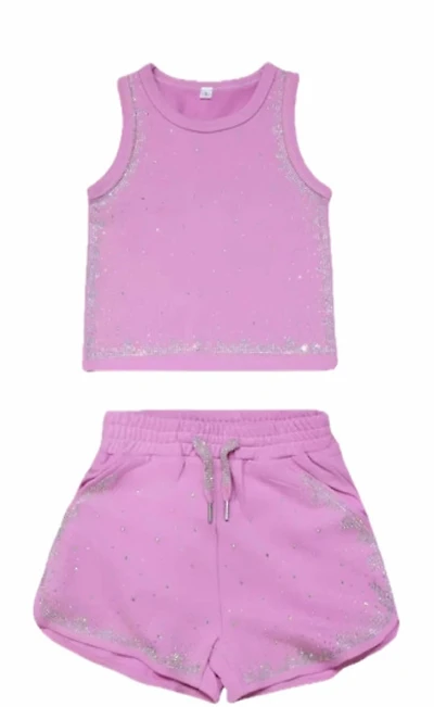 Pink diamond sparkle set