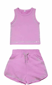 Pink diamond sparkle set