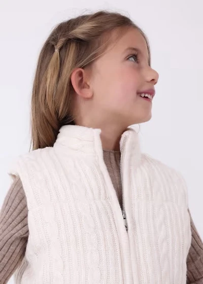 White girl’s vest