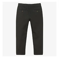 Graphite linen pants