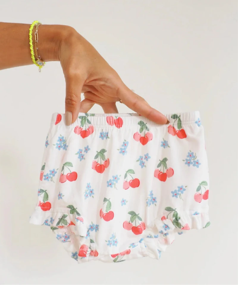 Cherries Ruffle Top &Bloomer