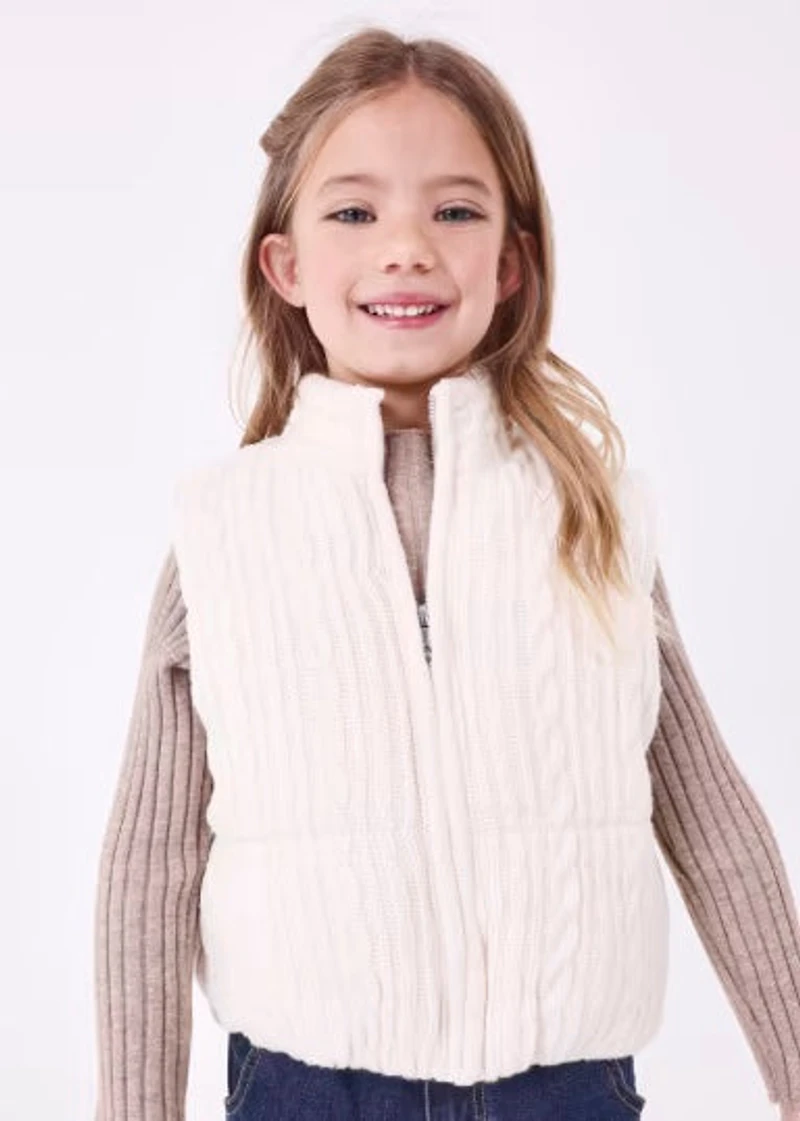 White girl’s vest
