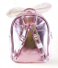 Bowtie Sequin Backpack - Pink