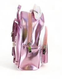 Bowtie Sequin Backpack - Pink