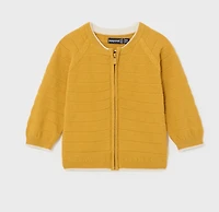 Baby zip-up cardigan Better Cotton