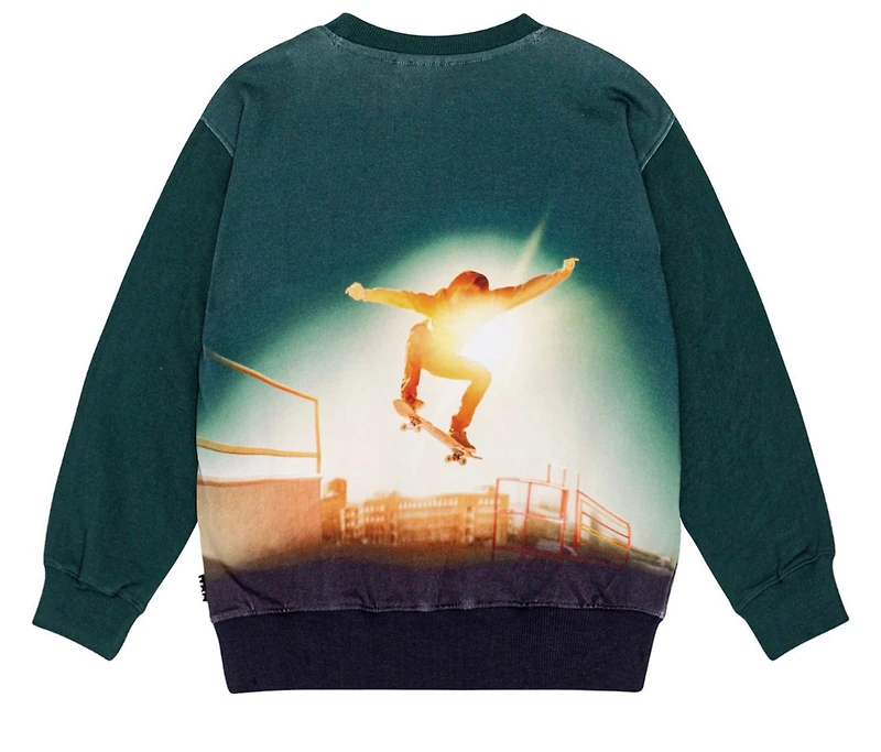 Green Sky Skate Sweatshirt