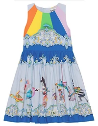 Sea Carousel printed Dress