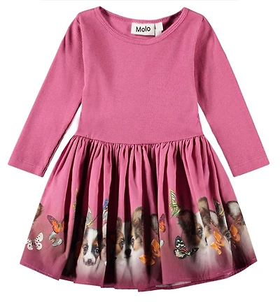 Fluffy Puppies printed Dress.