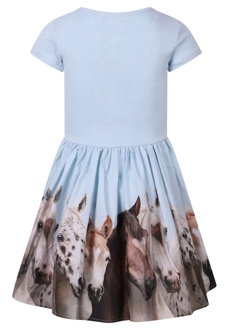 Horse printed Dress