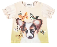 Papillon Puppy printed T-Shirt