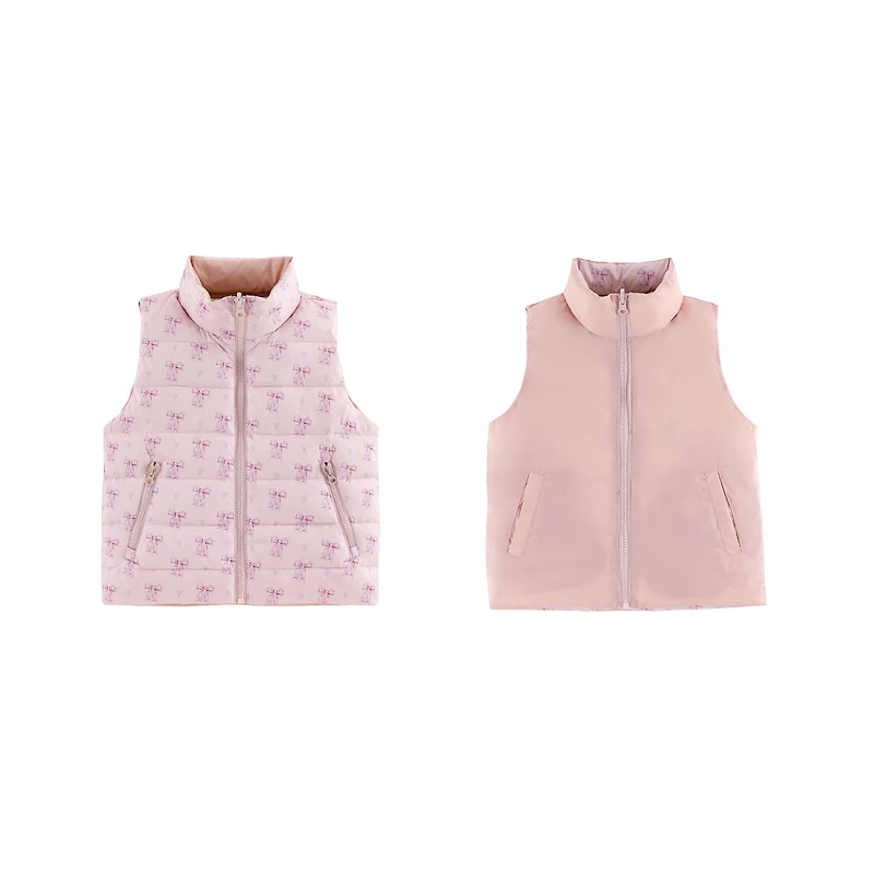 Casey Reversible Vest Lovely Bow