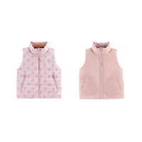 Casey Reversible Vest Lovely Bow