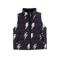Casey Reversible Vest Lightning Storm