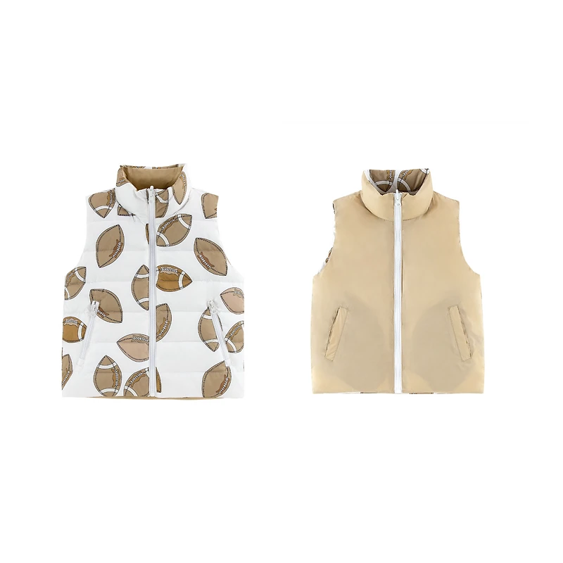 Casey Reversible Vest Touchdown