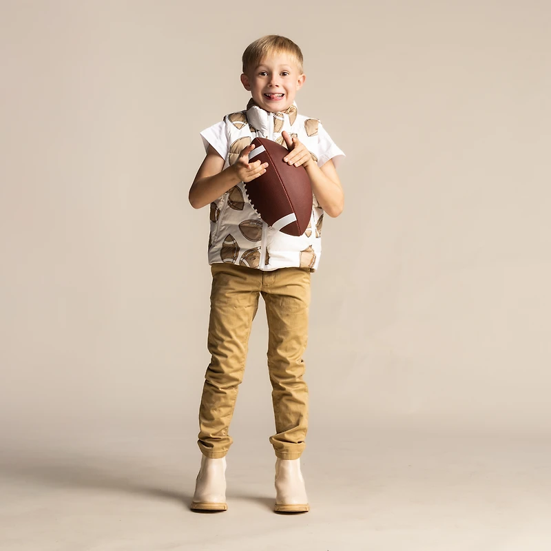 Casey Reversible Vest Touchdown