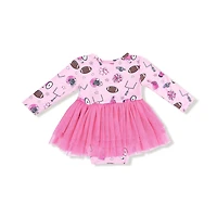 Long Sleeve Tutu Bodysuit