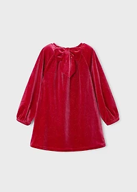 Dark red dress