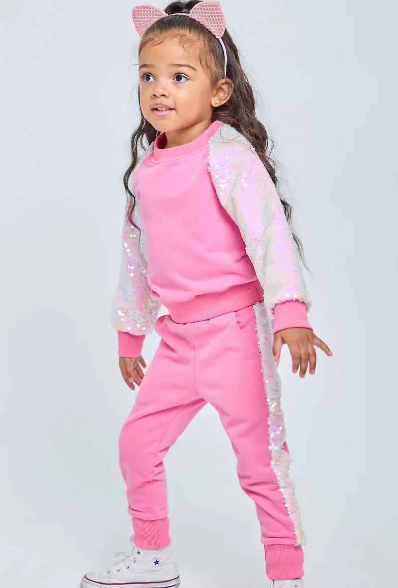 Sporty Spice Sequin Track Suit