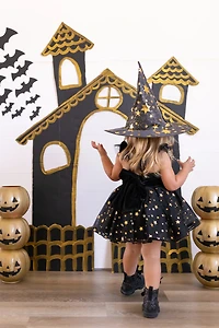 Gold Star Dress