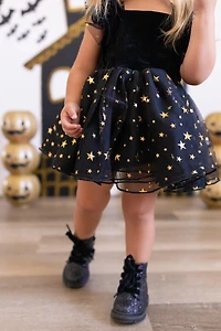 Gold Star Dress