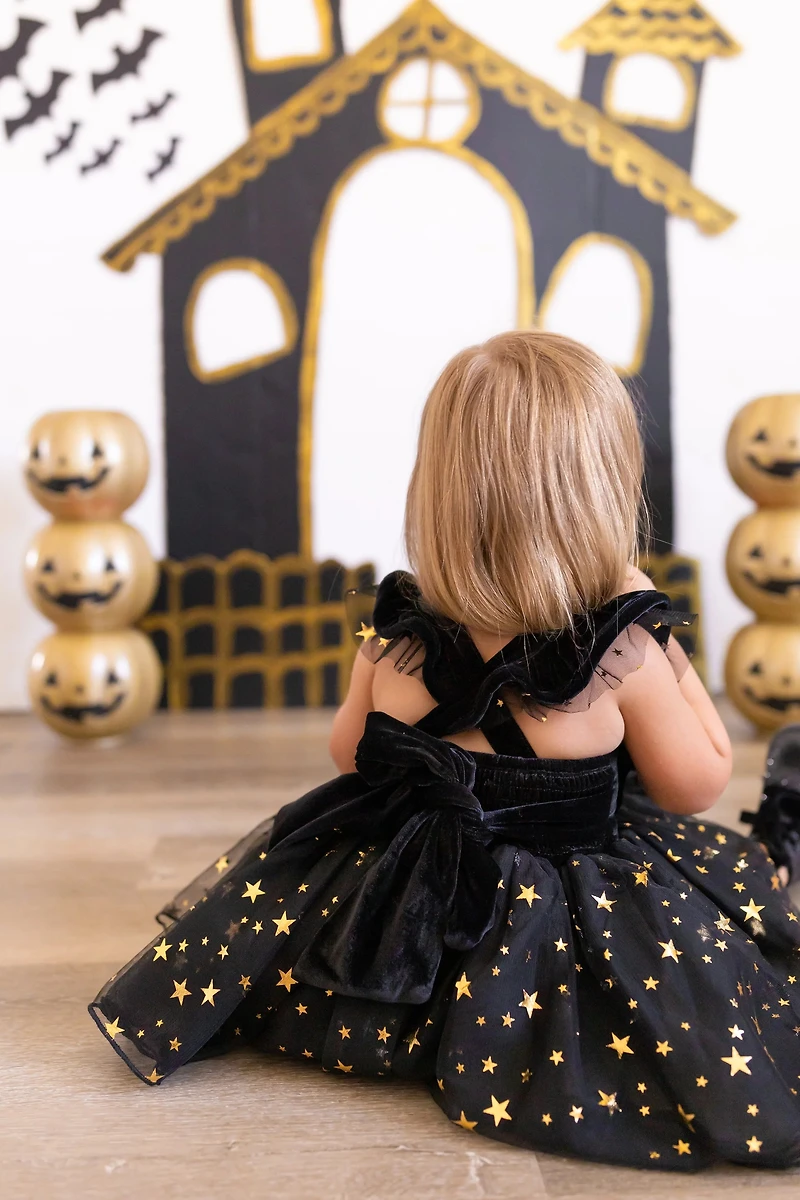 Gold Star Dress