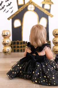 Gold Star Dress