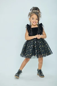 Gold Star Dress