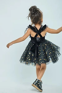 Gold Star Dress