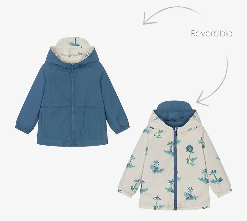 Reversible Windbreaker Coat