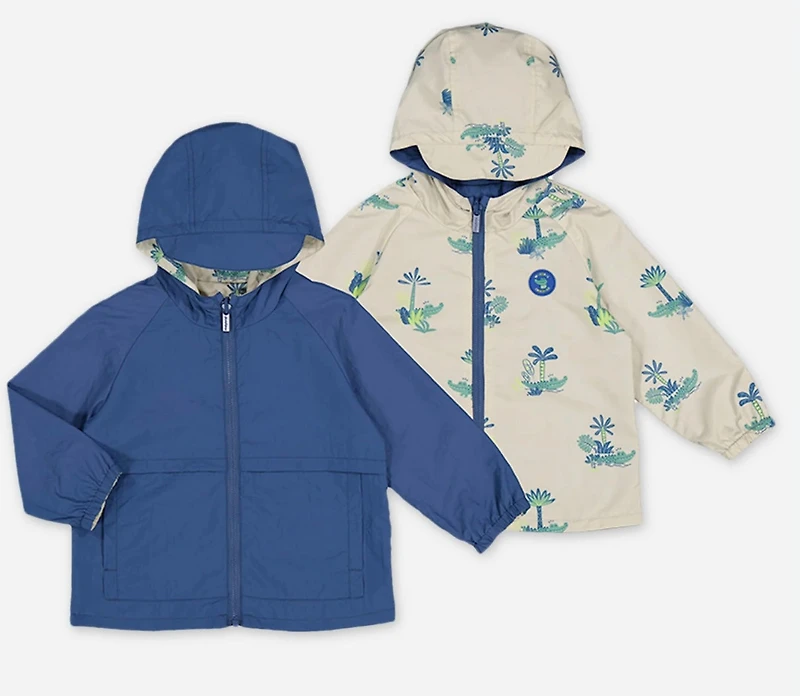 Reversible Windbreaker Coat