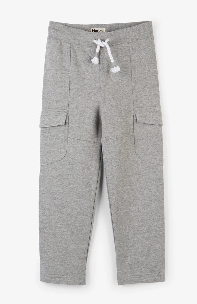 Grey Cargo Joggers