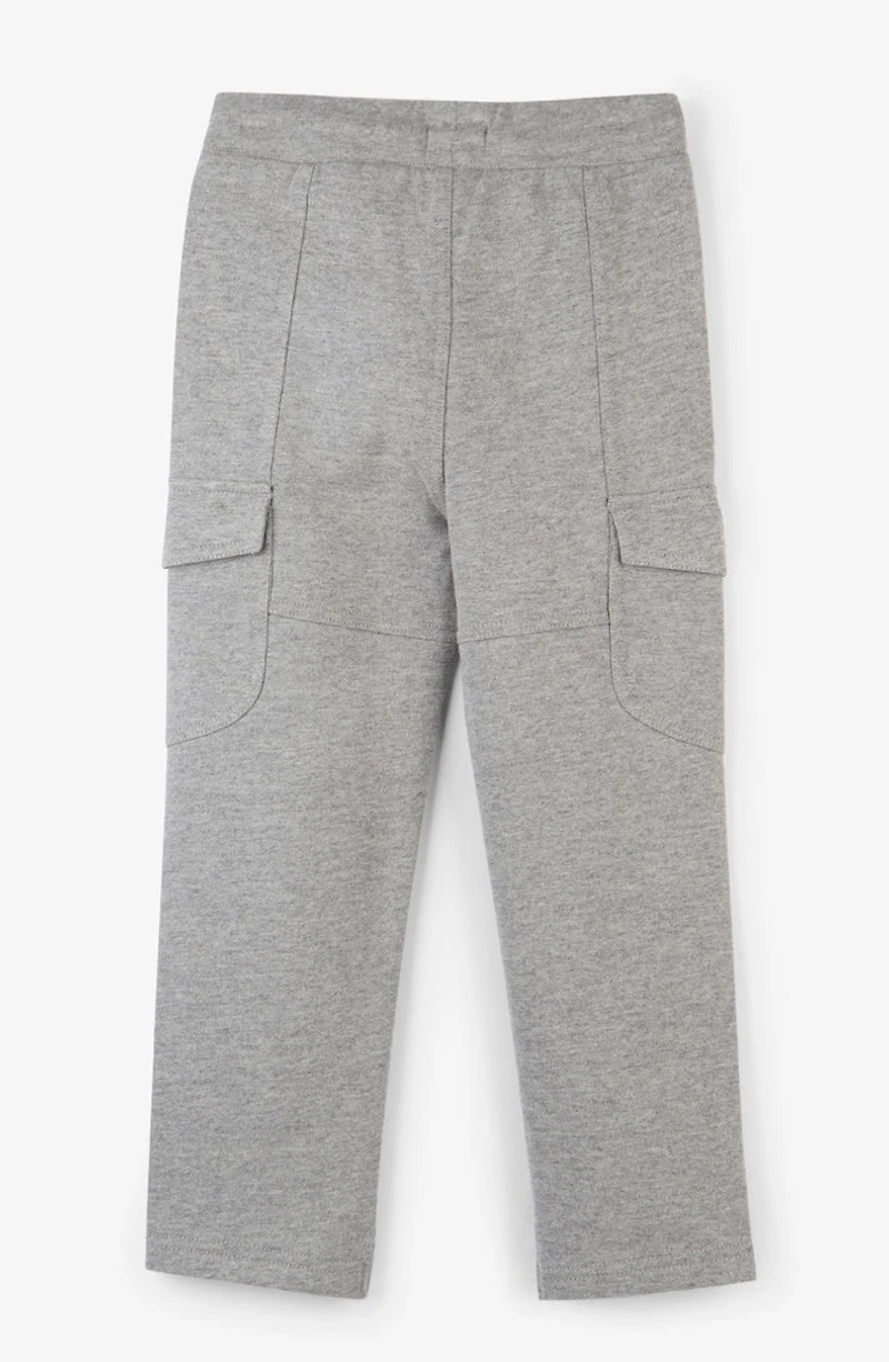 Grey Cargo Joggers