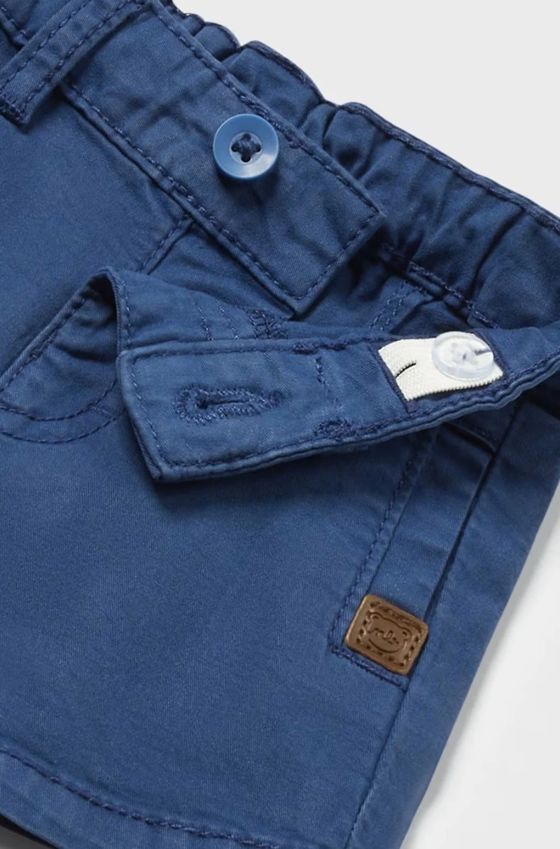 Newborn twill shorts