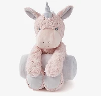 Swirl Unicorn Bedtime Huggie Plush Toy