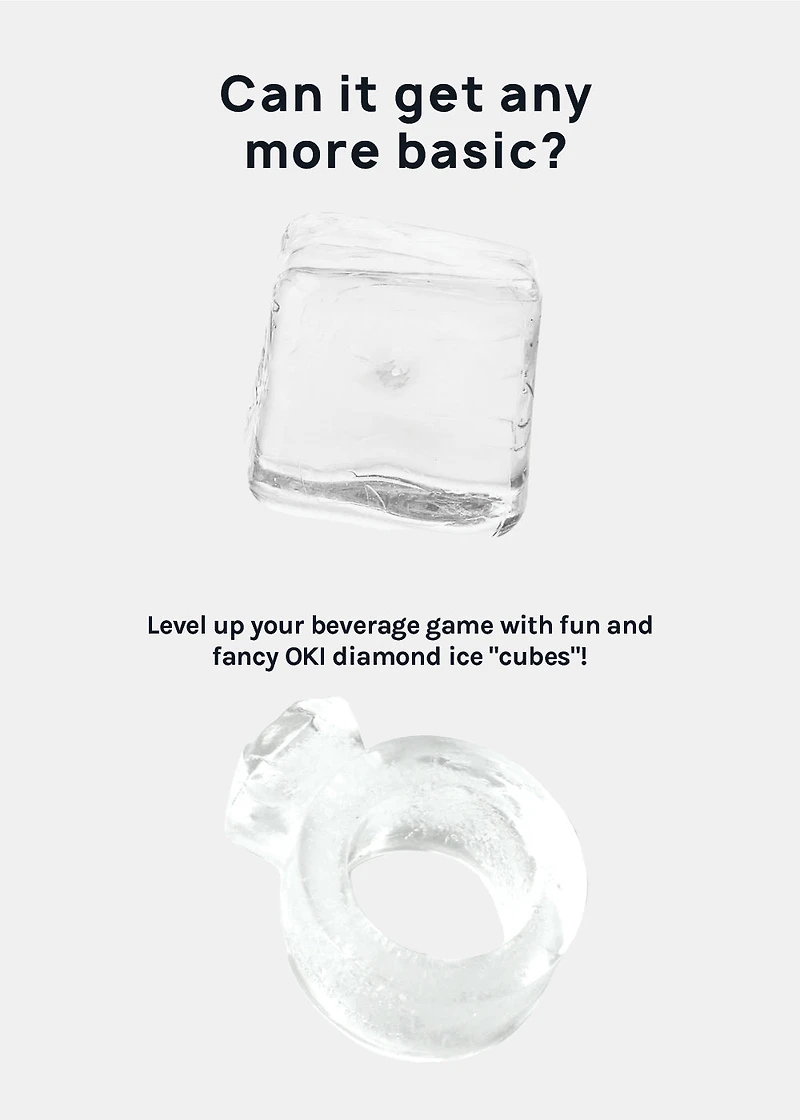 Official Key Items Diamond Ice Tray