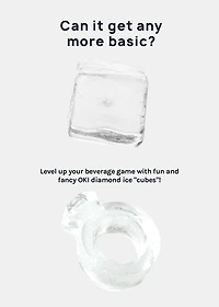 Official Key Items Diamond Ice Tray