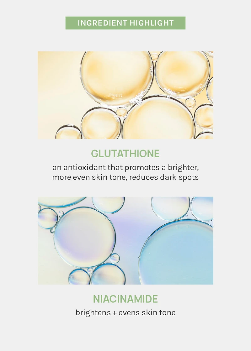 AOA Skin Glutathione + Niacinamide Sheet Mask