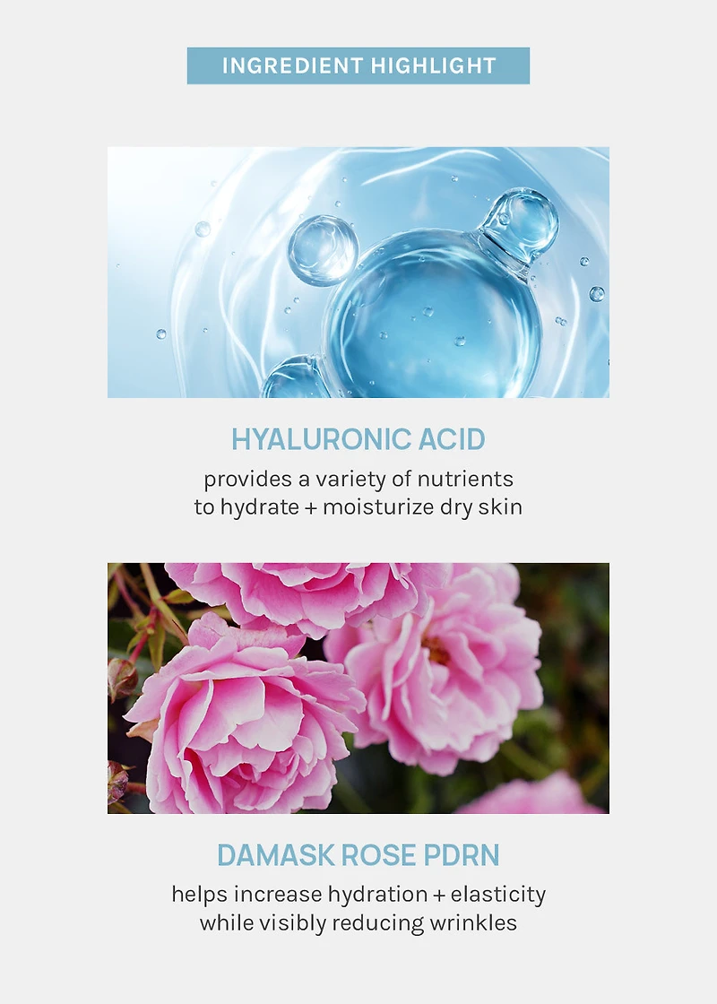 AOA Skin Hyaluronic + PDRN Sheet Mask