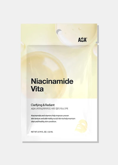 AOA Skin Niacinamide + Vita Sheet Mask