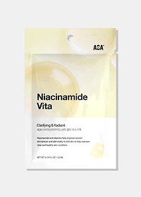 AOA Skin Niacinamide + Vita Sheet Mask