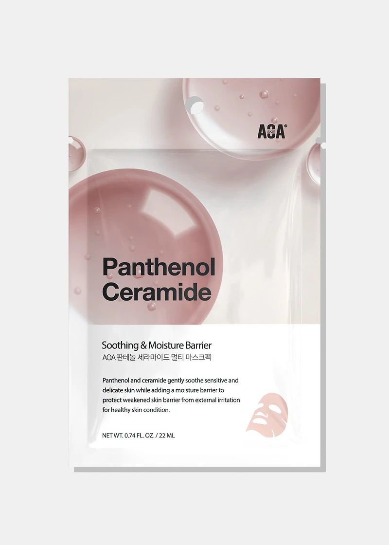 AOA Skin Panthenol + Ceramide Sheet Mask