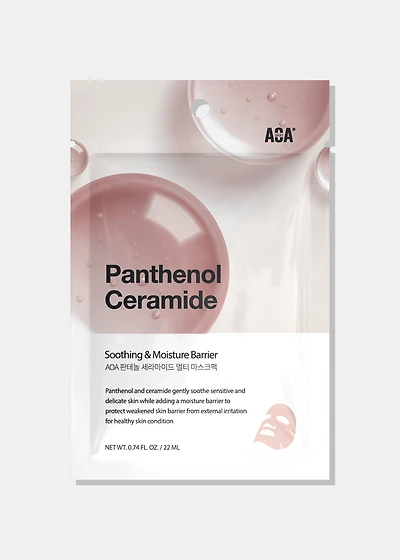 AOA Skin Panthenol + Ceramide Sheet Mask