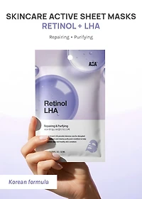 AOA Skin Retinol + LHA Sheet Mask
