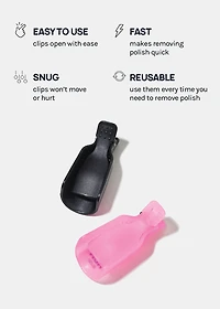 AOA Soak Off Nail Polish Remover Clips (5 pcs)