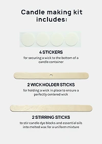 Candle DIY: Wick Holder, Stirring Sticks