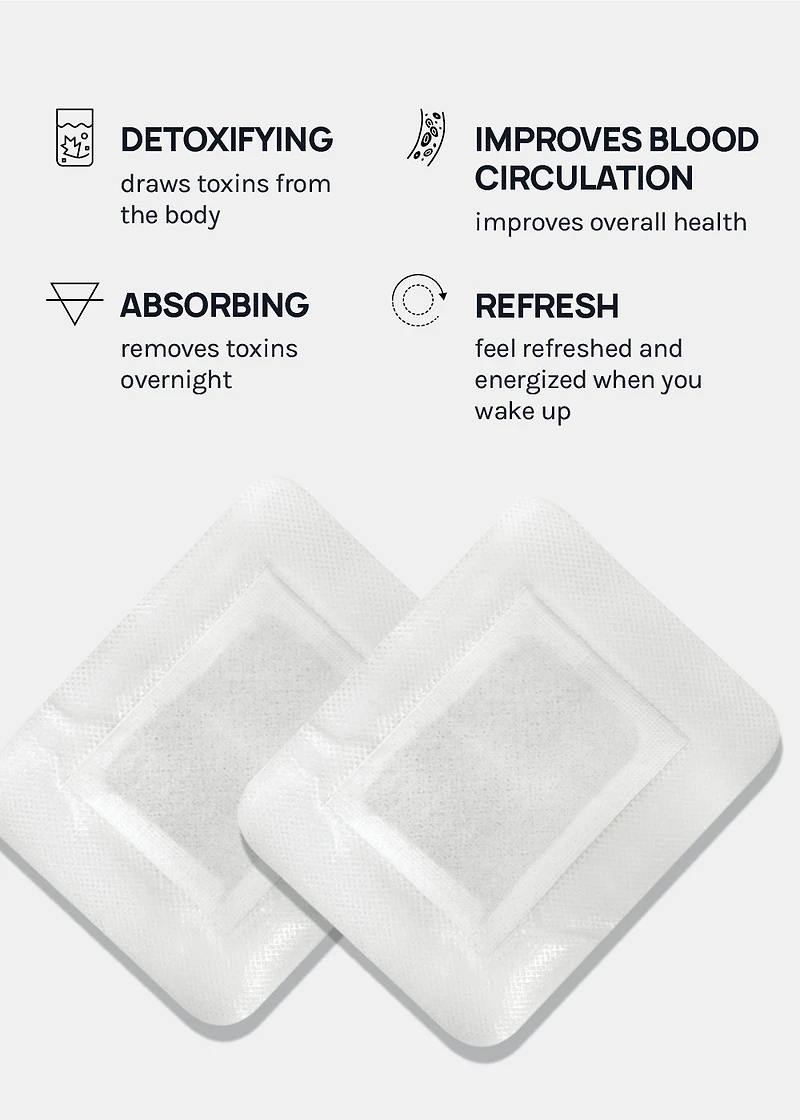 Official Key Items Foot Detox Patch