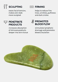 A+ Jade Stone Gua Sha Tool