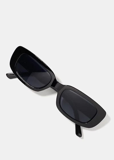 Retro Rectangle Sunglasses