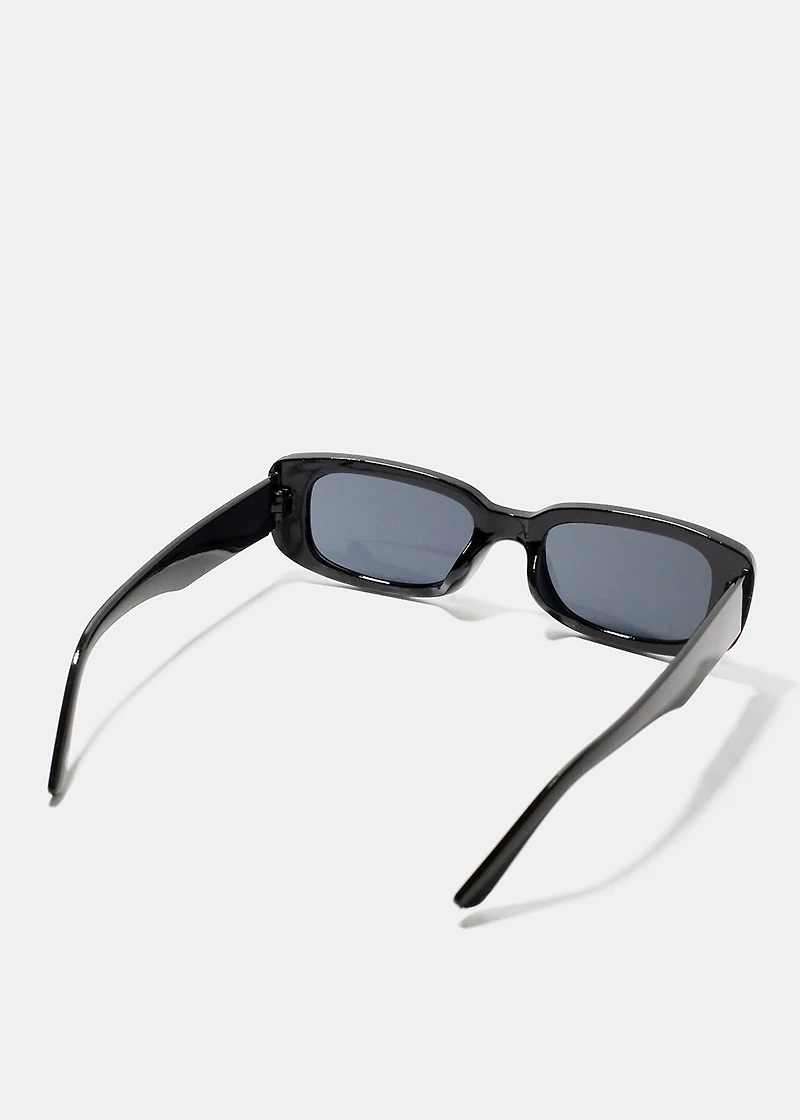 Retro Rectangle Sunglasses