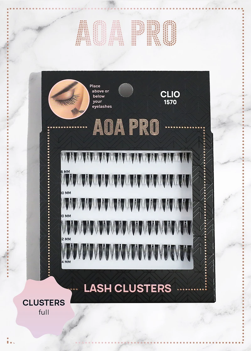 AOA Pro Lash Clusters: Clio